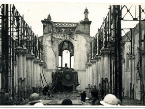 Demolición de la catedral