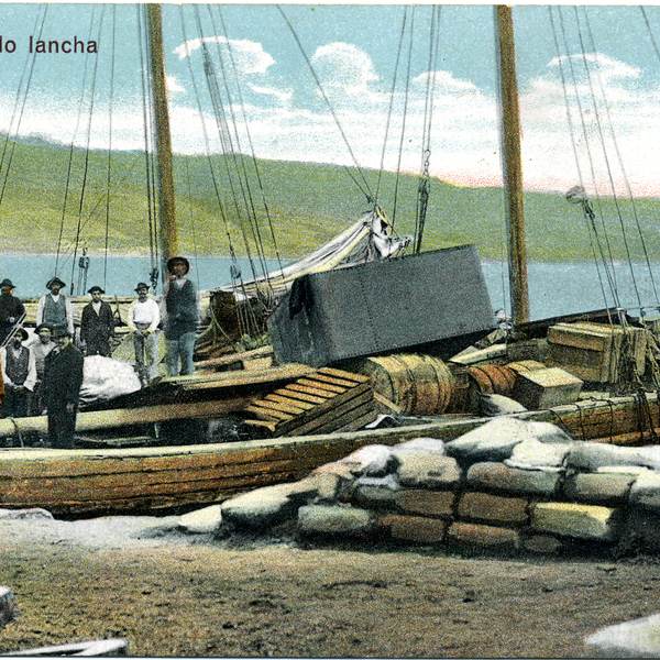 Descarga de lancha Descarga de lancha