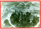 Panorámica de la plaza de armas de Ancud