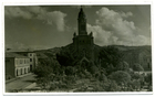 Plaza y catedral de Ancud