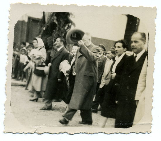 Visita de Carlos Ibáñez del Campo Visita de Carlos Ibáñez del Campo