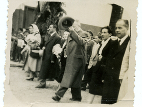 Visita de Carlos Ibáñez del Campo