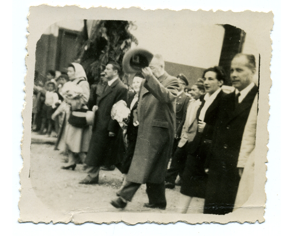 Visita de Carlos Ibáñez del Campo Visita de Carlos Ibáñez del Campo