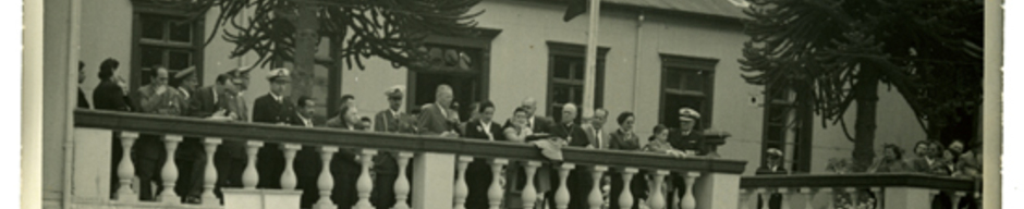 Visita de Carlos Ibáñez del Campo Visita de Carlos Ibáñez del Campo