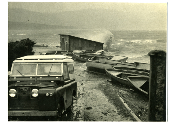 Marejadas en la costa