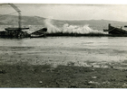 Marejadas en el muelle