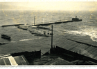 Marejadas en el muelle de carga Marejadas en el muelle de carga