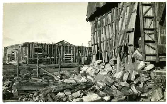 Casas destruidas Casas destruidas