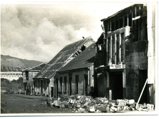 Destrucción en calle Chacabuco