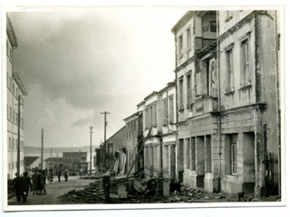Destrucción en calle Pudeto Destrucción en calle Pudeto