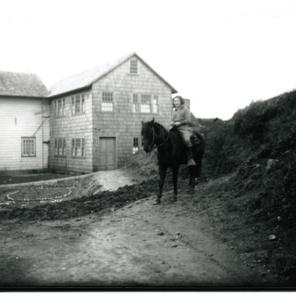 Alumna de la Escuela Normal Rural de Ancud