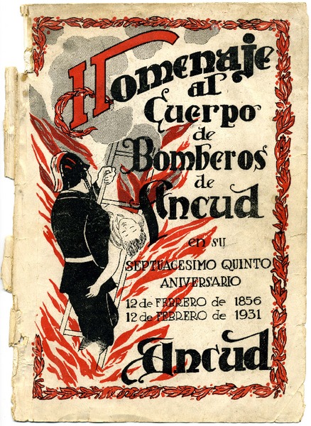 Homenaje al cuerpo de bomberos