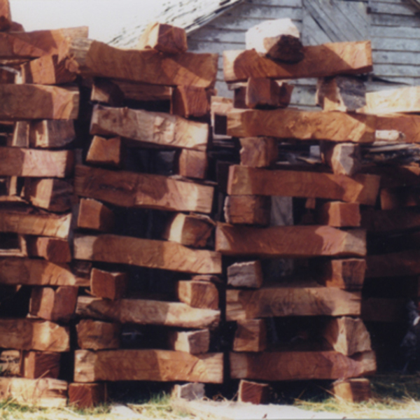 Rayos de madera