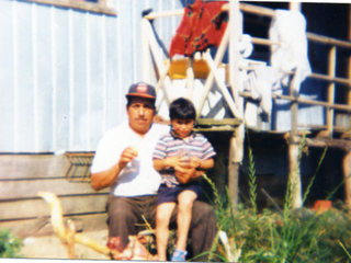 Abuelo y nieto