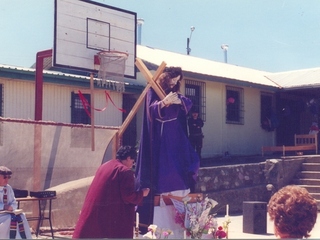 Nazareno de Caguach en el Centro de Detención Preventiva