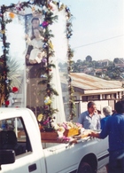 Procesión de la virgen del Carmen