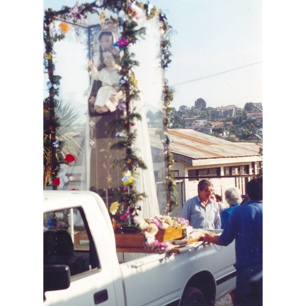 Procesión de la virgen del Carmen