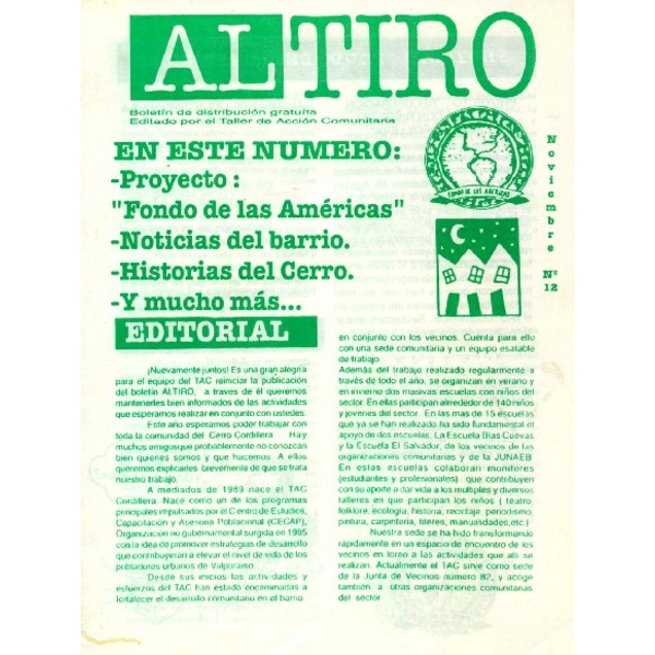 "Al Tiro" Nº 12 "Al Tiro" Nº 12