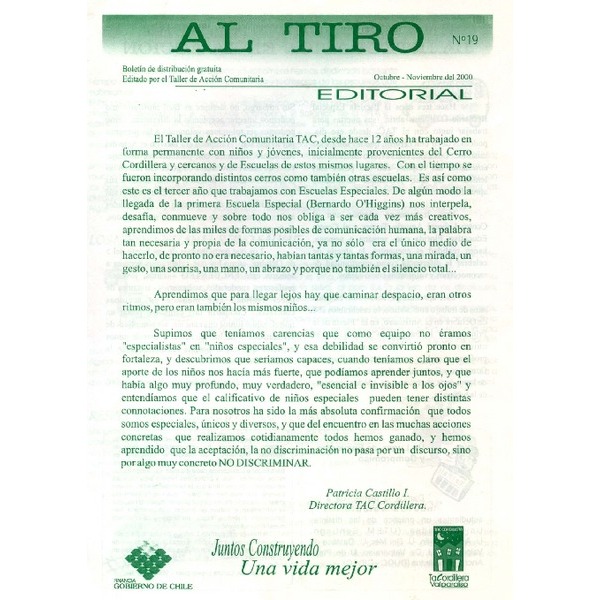 "Al Tiro" Nº 19