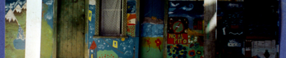 Mural en la población Unión Obrera Mural en la población Unión Obrera