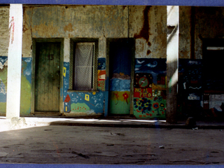 Mural en la población Unión Obrera