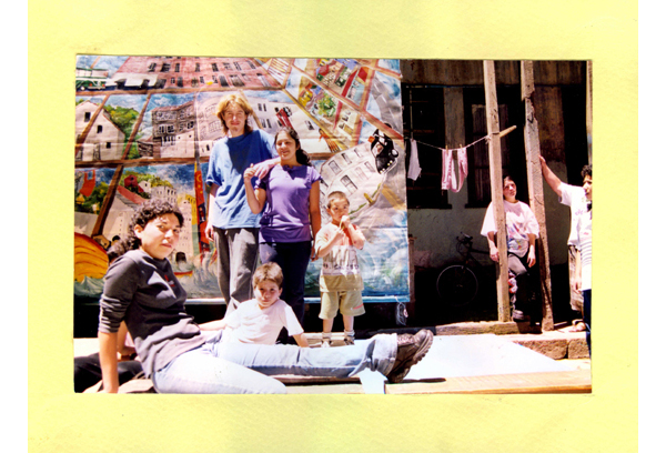 Mural de los voluntarios del TAC Mural de los voluntarios del TAC
