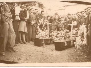 Funeral de vecinos del cerro Ramaditas