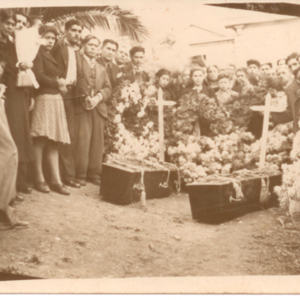 Funeral de vecinos del cerro Ramaditas