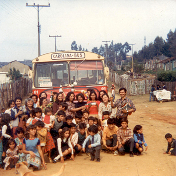 Inauguración de recorrido de buses