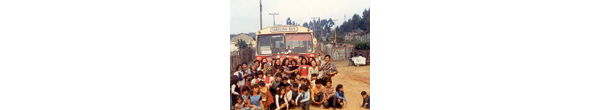 Inauguración de recorrido de buses