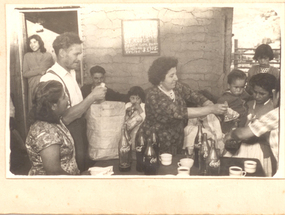 Entrega de regalos en navidad