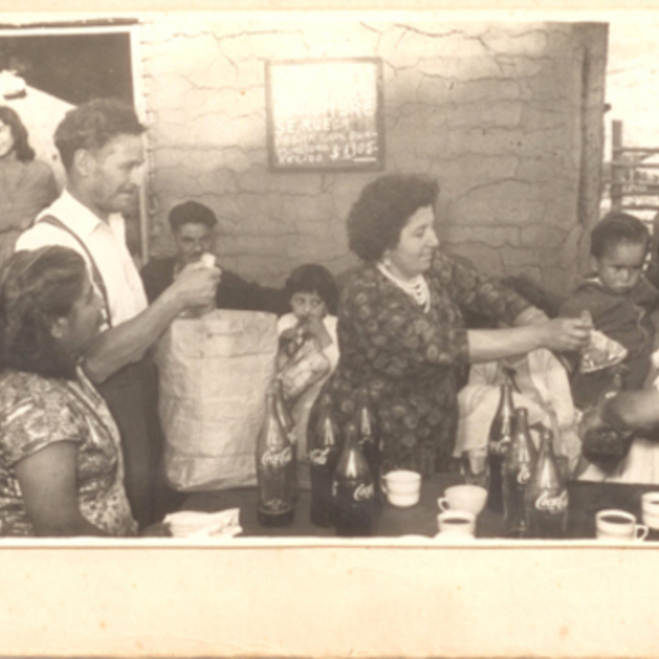 Entrega de regalos en navidad