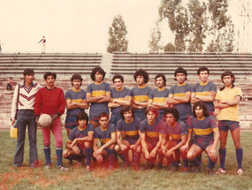 Equipo de fútbol Alberto Pentzke