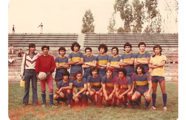 Equipo de fútbol Alberto Pentzke