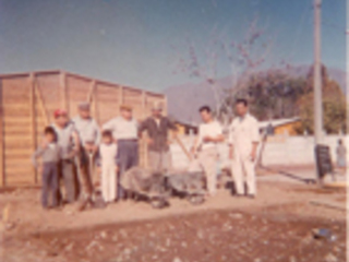 Construcción de la sede de junta de vecinos Construcción de la sede de junta de vecinos