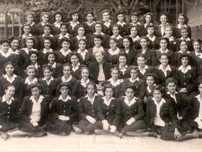 Alumnas del Liceo N° 3 de niñas