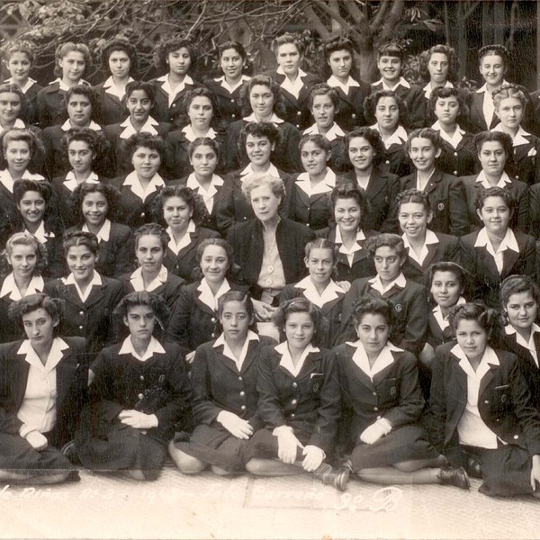 Alumnas del Liceo N° 3 de niñas