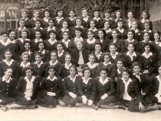 Alumnas del Liceo N° 3 de niñas