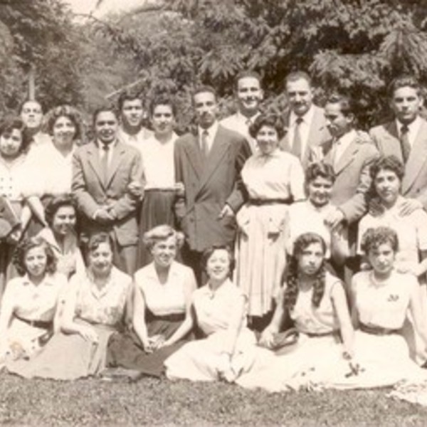 Alumnos de 4º año del Instituto Pedagógico Universidad de Chile