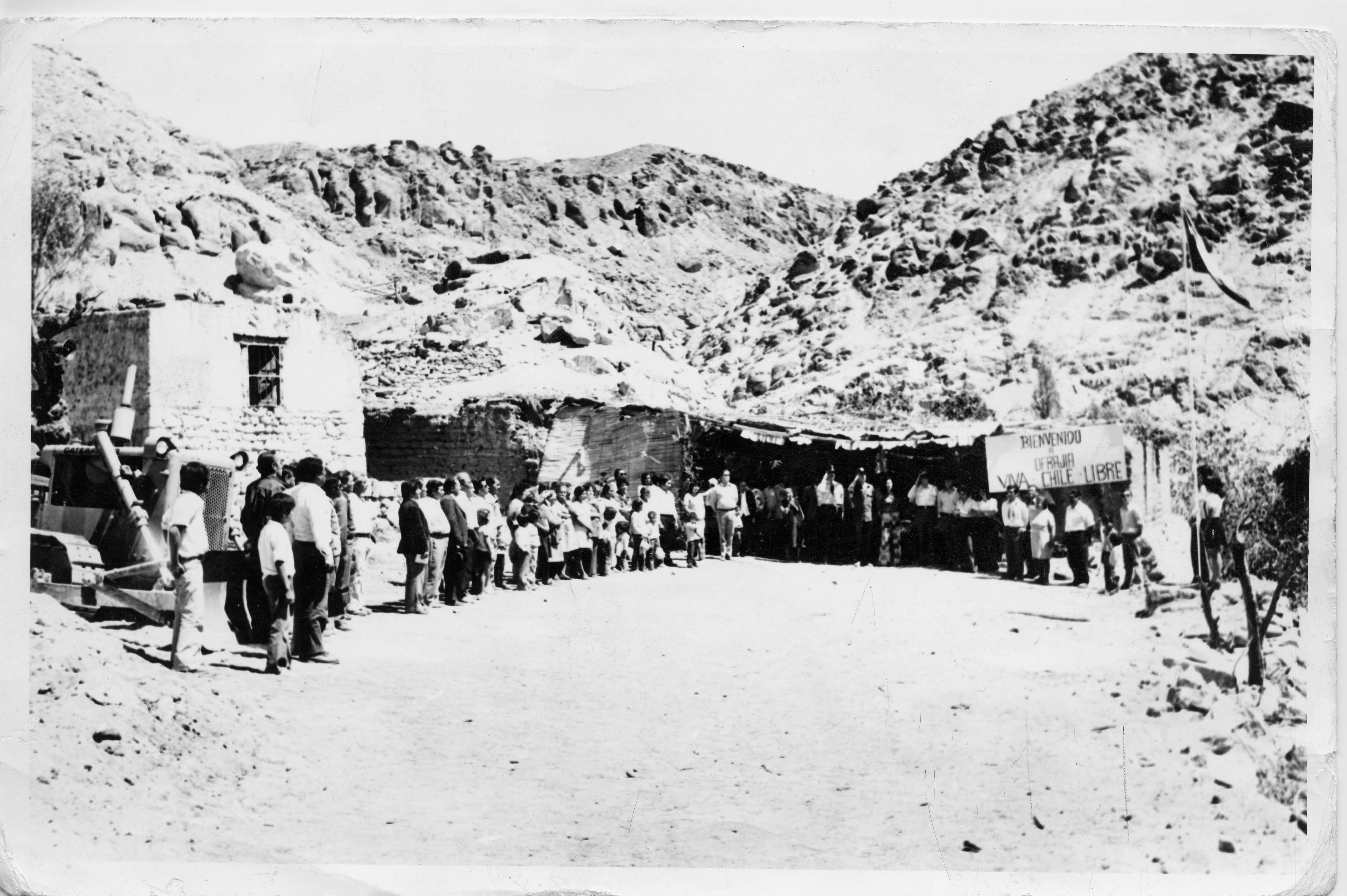 Inauguración de camino entre Codpa y Ofragia