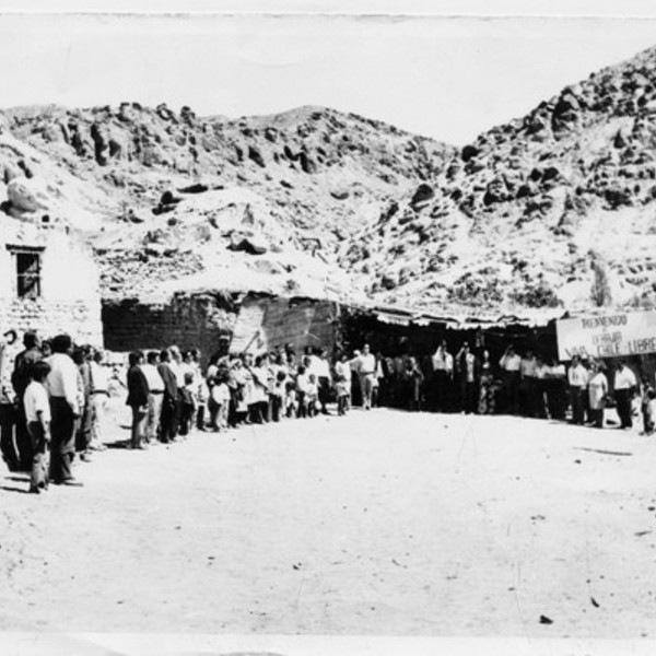 Inauguración de camino entre Codpa y Ofragia