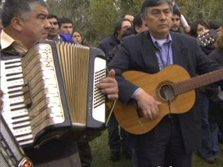 Bailes en la fiesta de Aucar