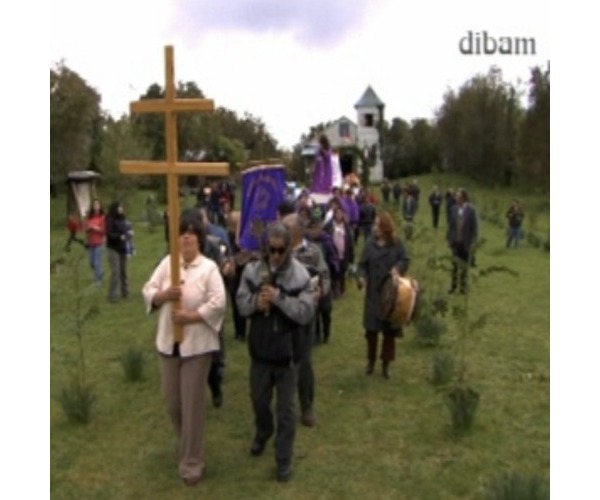 Procesión de la fiesta de Aucar