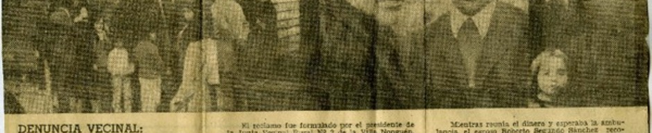 Denuncia vecinal Denuncia vecinal