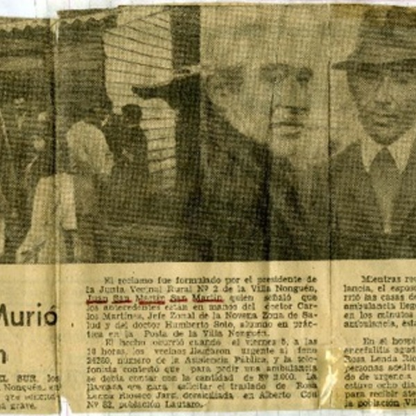 Denuncia vecinal Denuncia vecinal