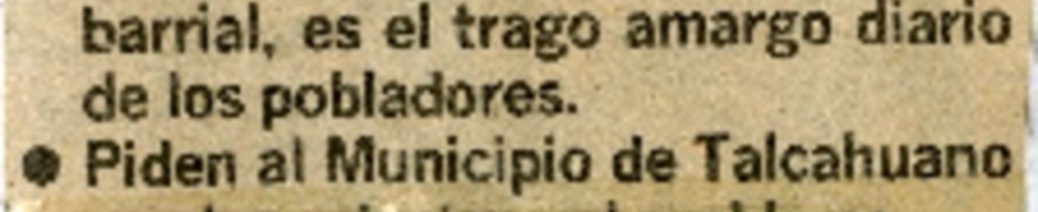 Problemas de infraestructura en Villa Nonguén