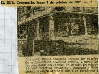 Locomoción colectiva en Villa Nonguén Locomoción colectiva en Villa Nonguén