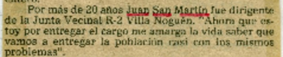 Problemas de infraestructura en Villa Nonguén