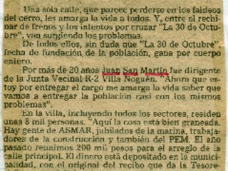 Problemas de infraestructura en Villa Nonguén