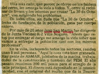 Problemas de infraestructura